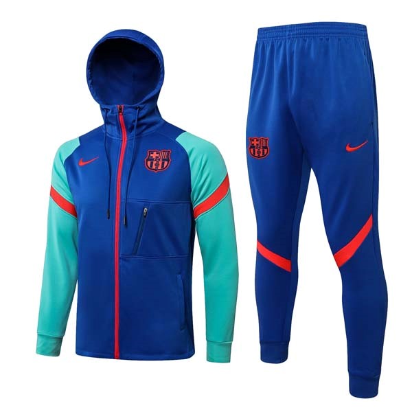 Hoodies Barcelona 2022 Blau Grün